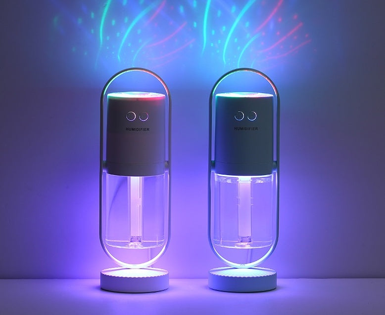 Magic Shadow USB Air Humidifier With Projection Night Lights.