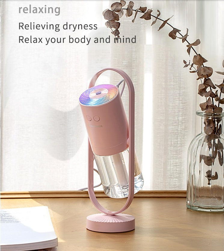 Magic Shadow USB Air Humidifier With Projection Night Lights.