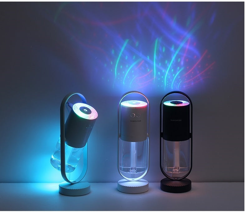 Magic Shadow USB Air Humidifier With Projection Night Lights.